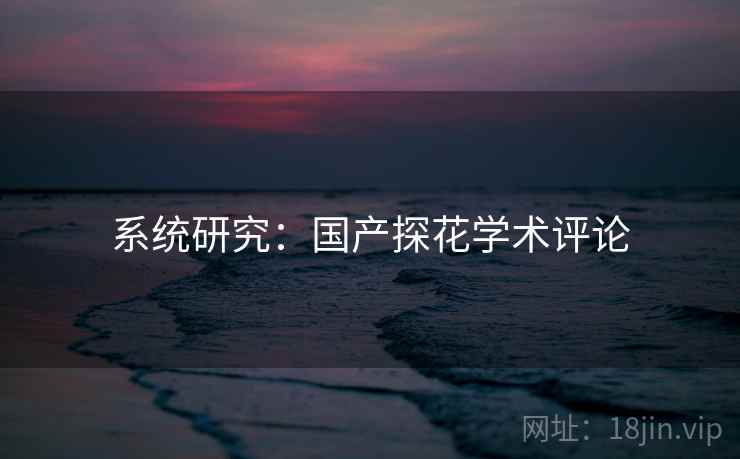 系统研究：国产探花学术评论