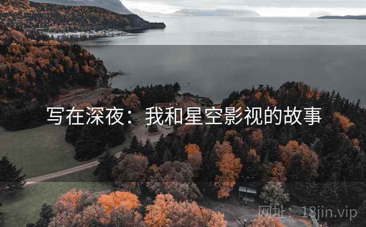 写在深夜：我和星空影视的故事