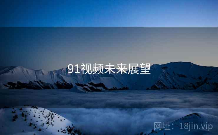 91视频未来展望 91视频未来展望
