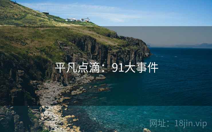 平凡点滴:91大事件