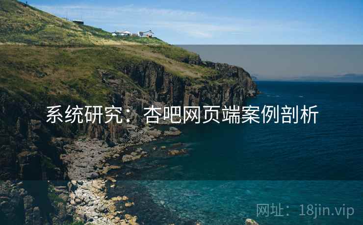 系统研究:杏吧网页端案例剖析