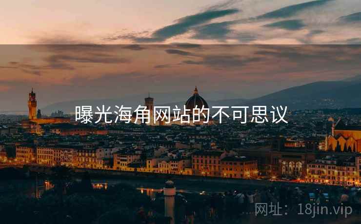 曝光海角网站的不可思议