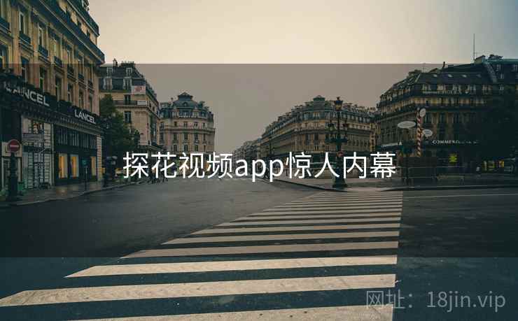 探花视频app惊人内幕